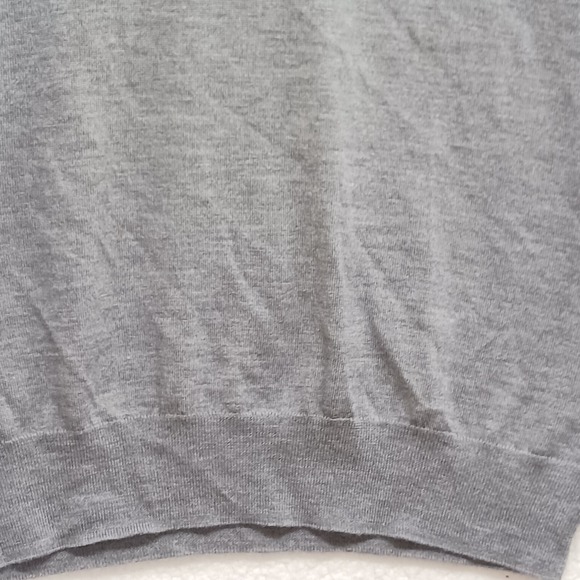 Peter Millar Sweater Vest Men's XL Sleeveless Silk Wool Blend Gray - Picture 5 of 12